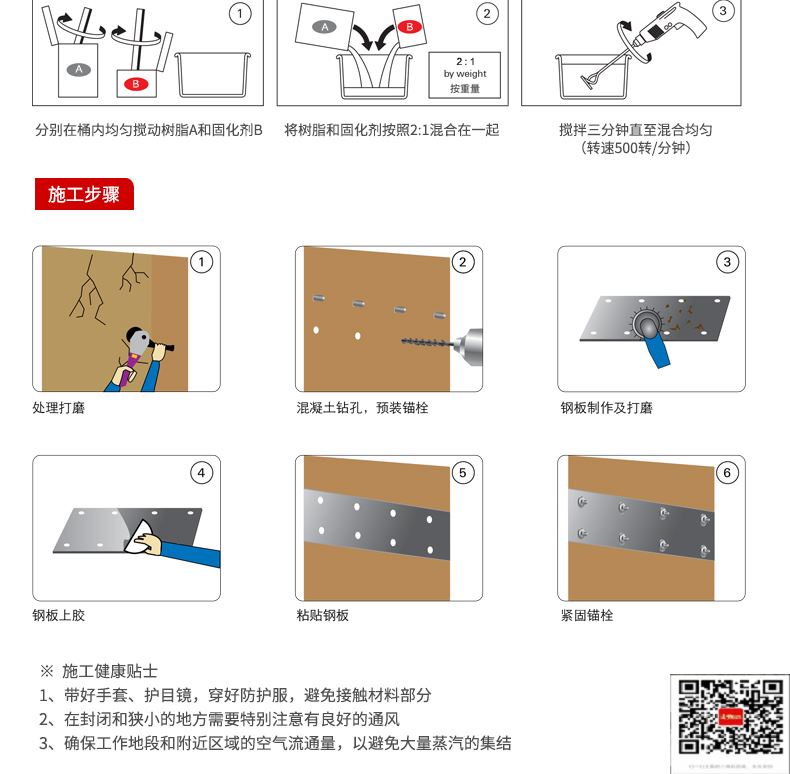 包钢仁布粘钢加固施工过程